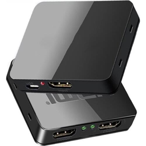 HDMI-compatible Splitter 1 in 2 Out, 4K HDMI-compatible Splitter for HD 1080P Dual Monitors, 1x2 HDMI-compatible Splitter