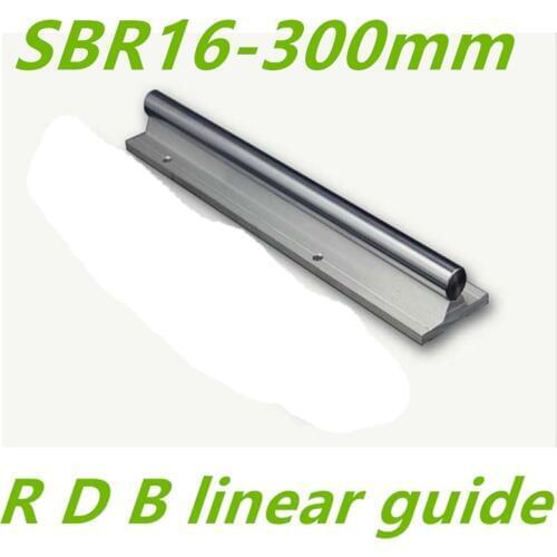 SBR16 300mm 16mm linear rail working with SBR16UU linear bearing block cnc parts cnc router