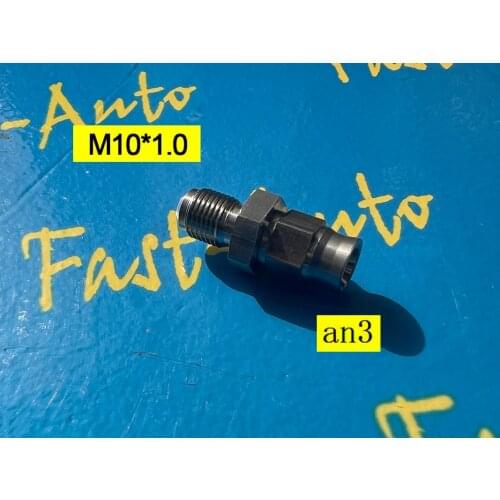 Reusable Stainless Steel m10*1.0 to an3 -3an an -3 line ptfe tpfe brake hose fitting