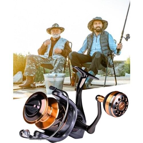 New CNC Carved Reel For Seawater Long-term Fishing Reel 30-pound Powerful Drag System High-speed Rotating Aluminum Spool Fishing