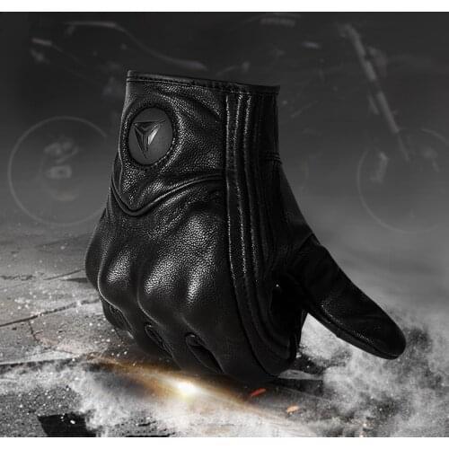 2020 Breathable Leather Motorcycle Gloves Racing Touch screen Gloves Mens Motocross Gloves fits for BMW R1200GS R1250GS F900R