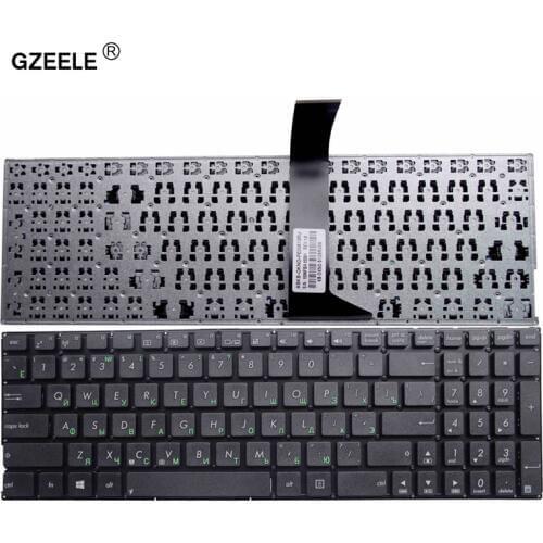 GZEELE russian laptop keyboard FOR ASUS K552 K552E K552EA K552M K552MA K552MD K552W K552WA K552WE K750J K750JA RU layout black