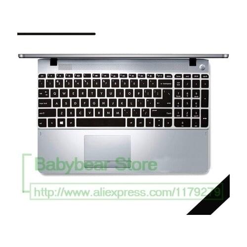 Silicone 15.6 Inch Laptop For Hp Pavilion Envy 15-Ae125Tx 15-R004Tx Ae125Tx Omen 15-Ax016Tx/Ax018Tx/Ax020Tx Keyboard Protector