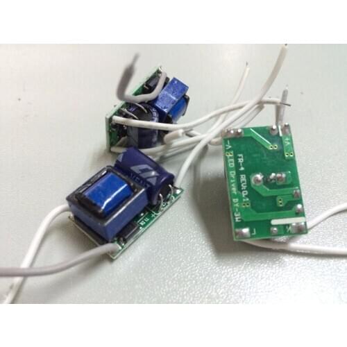20pcs 3X1W led driver 85-265V input 3*1W LED inside driver, 3W high power led lamp power supply transformer