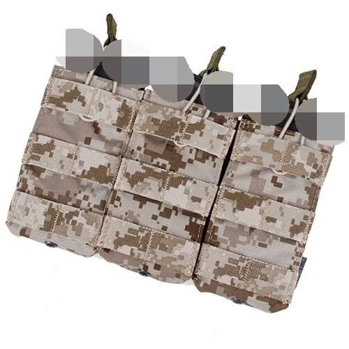 TMC Outdoor Sports Tactics Hunting Tactical Vest Bag Molle Pouch for 5.56 TMC2971-MTP/MCBK