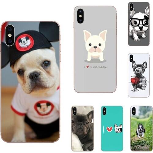 High Quality Classic Phone Case For LG G7 ThinQ G5 G6 K50 K40 K8 Q7 Q60 V40 V30 V20 V10 2018 Power 2 3Q Stylus French Bulldog
