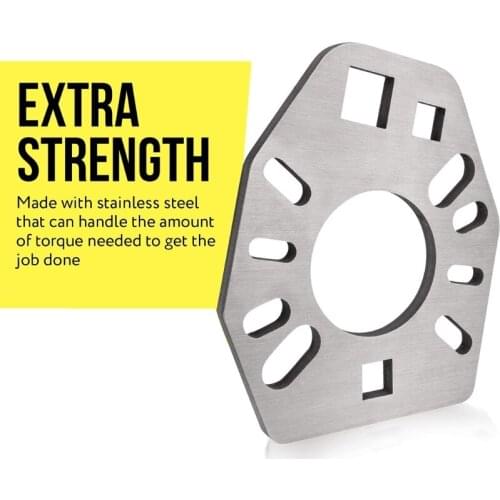 203F Strength Puller for Loosening Pinion Flange and Nuts that Fits Most Sockets-Works with Various Style Yokes or Axles