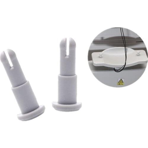 2Pcs Universal Ophthalmic Plastic Pin For Optical Chin Rest Paper Tag Pins