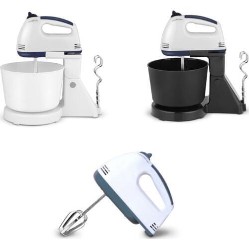 220V 7 Speed Automatic Electric Whisk Hand Food Mixer Handheld Flour Bread Egg Beater Stand Blender Kitchen Small Appliances