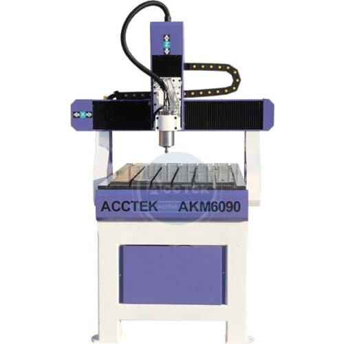 China Jinan AccTek best price new design high safety level wood cnc router machine AKM6090