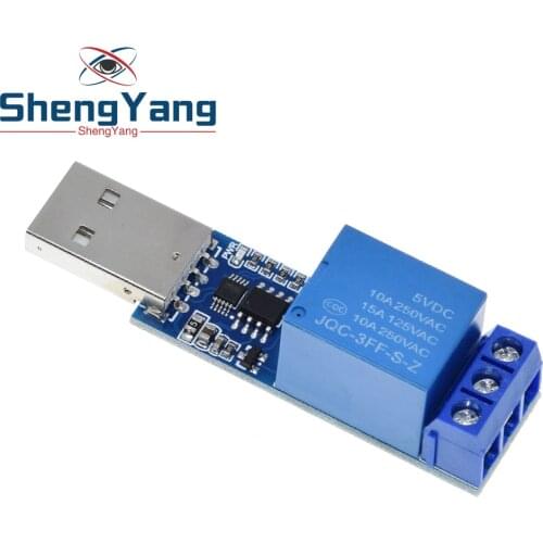 LCUS-1 type USB Relay Module Electronic Converter PCB USB Intelligent Control Switch for arduino