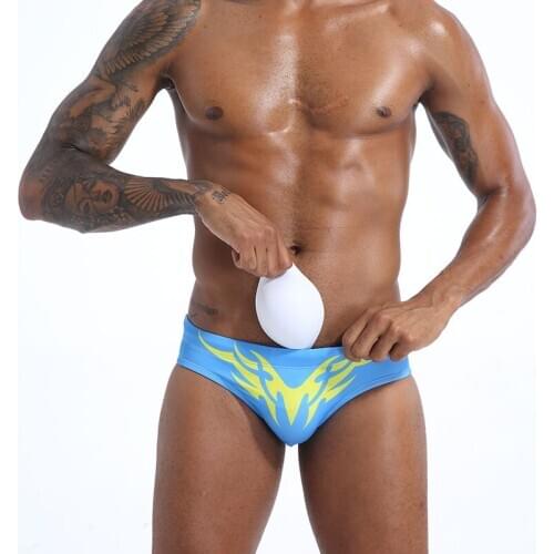 Mens Low Waist Swim Briefs Swimwear Men Sexy Swimming Trunks Gay Beach Shorts Bikini Swmsuit Beachware Man Swim Push Beachwear