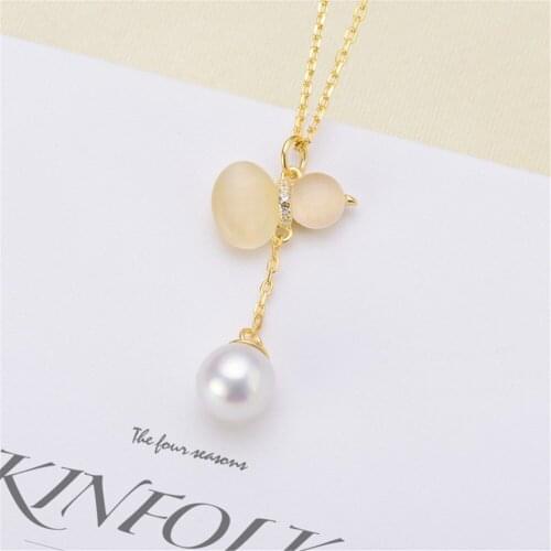 Pure silver Empty set of Necklace Chains For Jewelry Making Diy Supplies Handmade Jewelry Accessories