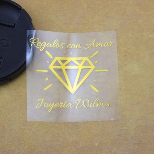 Customized stickers with logo