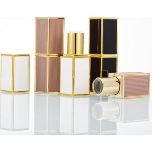 Empty Lipstick Tube High Quality Black White Tube Homemade DIY Lip Tubes with Diameter 12.1mm F20171655