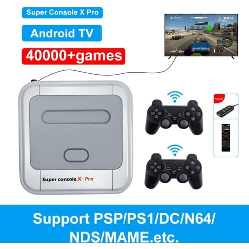 Video Game Console Pre-install 40000 Games Built-in 40+ Emulators 4K HDMI-Compatible Output 128G Mini Retro Portable Game Player