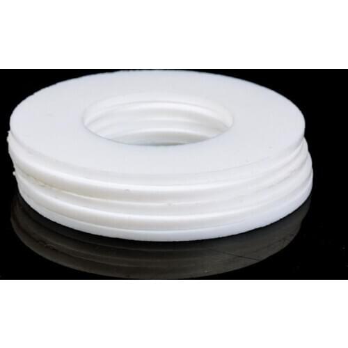 16x10x2mm PTFE Food Grade Flat Washer Gaskets Spacer Insulation Sealing Ring Strip
