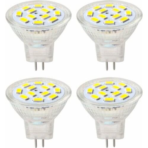 4pcs MR11 LED bulb Warm White Spotlight Replace Halogen Light Low consumption high brightness Environment Friendly