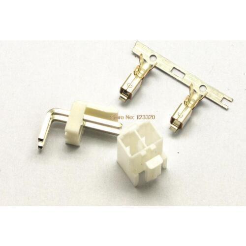 50sets/lot VH Connector 2Pin,Pitch:3.96MM, Side Entry Type Locking Header + Terminal + Housing, VH3.96-2P