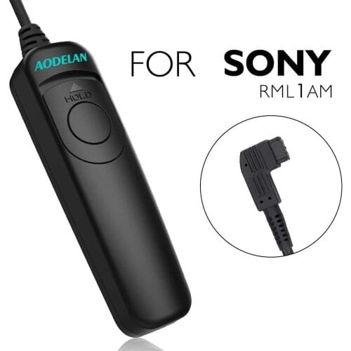 AODELAN S6 Wired Shutter Remote Control Cord Shutter Release Cable for Sony a99, a77, a67, a57, a55, a37. Replaces Sony RML1AM