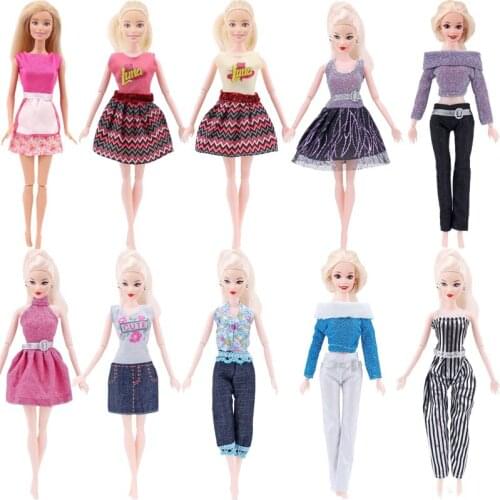 Barbies Doll Princess Wedding Dress Gowns Party Fishtail Dress Wear Accessories Clothes For Barbies Doll Kids DIY Girl`s Toy