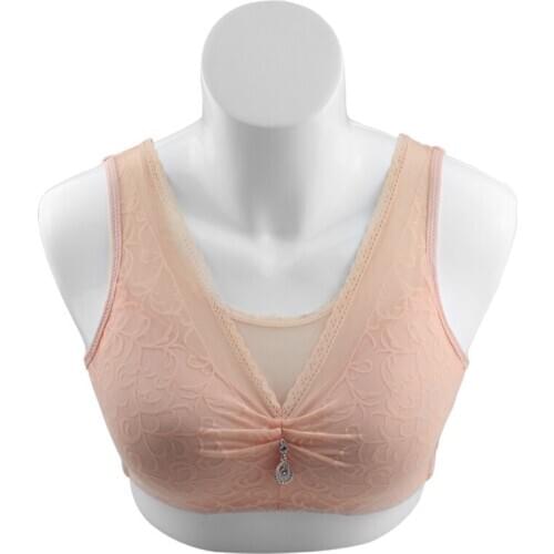 Mastectomy Bra with Pocket Underwear for Silicone Breast Prosthesis Breast Cancer Women Artificial Boobs Without Steel Ring