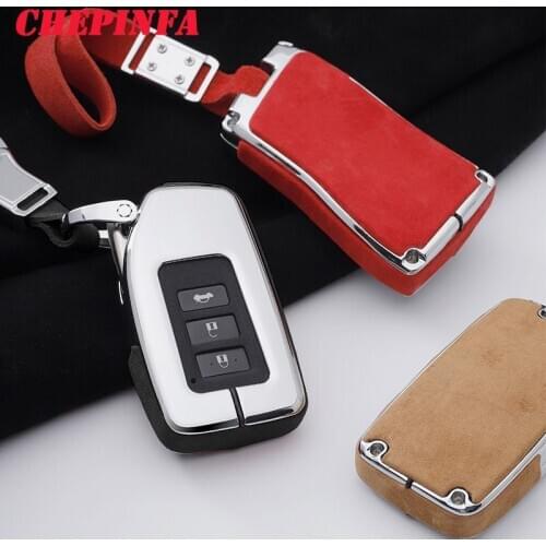 Metal Car Key Cover Case Shell For Lexus UX200 UX250h ES200 ES300h ES350 US200 US260h NX ES GS RX IS RC LX Auto Remote Key Holde