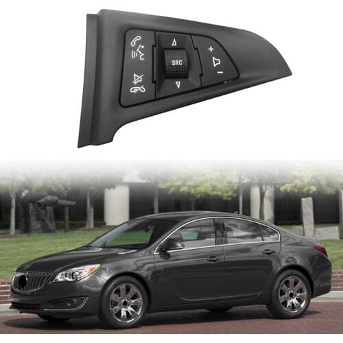 For Buick Regal Lacrosse 2009-2015 Car Right Side Multi-Function Steering Wheel Switch Buttons 13268684