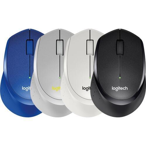 Logitech M330 Wireless Mouse Gaming Computer Genuine Optical Mute Mice Usb Receiver Gamer Mause Laptop PC Upgraded Version