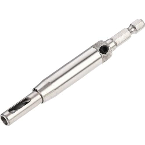 Uxcell Self Centering Hinge Tapper Core Drill Bit 13/64 Diameter for Woodworking Silver