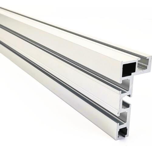600/800MM 75 Type T Track T Slot Miter Track Stop Woodworking T-tracks Aluminum Table Saw Fence Workbench DIY Woodworking Tools