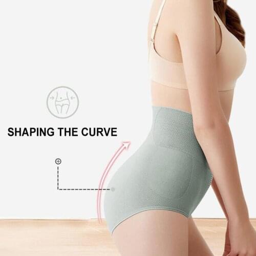 Stretch Panties For Women Nylon High Rise Underwear Sexy Control Lingerie Solid Color Simple Cotton Crotch Briefs Wholesale New