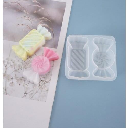 1 PCS Candy Cake Cheese Cartoon Silicone Mold DIY Jewelry Making Tool Moulds UV Epoxy Resin Decorative Craft