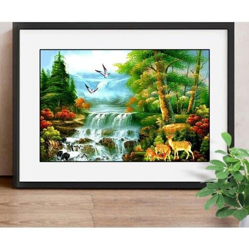 5D Diy Diamond Painting Round Full drill Picture Of Rhinestone Cross Stitch Diamond Embroidery Diamond Mosaic Needlework