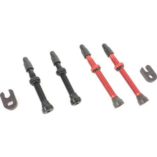 Tubeless valve MTB Road bike 46mm 60mm Presta Valve Bicycle Tubeless Tires Brass copper Core Alloy Stem aluminum valve