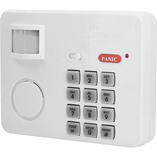 Wireless Motion Sensor Alarm with Security Keypad PIR Home Garage Shed Caravan gate window door pir sensor
