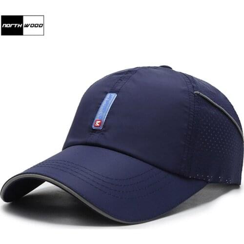 NORTHWOOD Fashion Brand Summer Baseball Cap Men Women Unisex Breathable Fast Dry Fishing Caps Bone Snapback Hat Golf Sun Cap