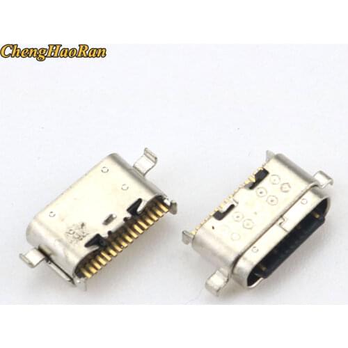 ChengHaoRan 5pcs Micro USB Jack Charging Port USB Connector Socket Dock For ASUS ZenFone 6 2019 ZS630KL For Lenovo P10 TB-X705F