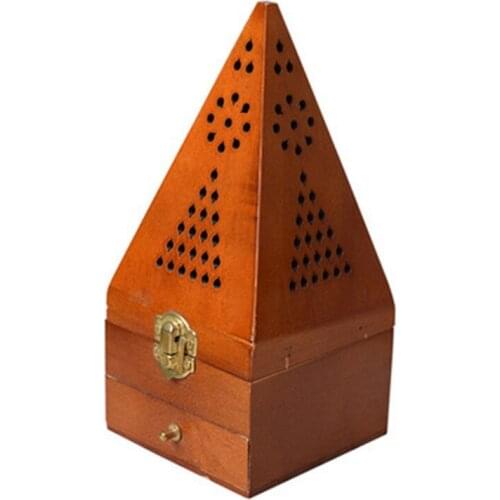 Middle East Incense Burner Version 20cm Tower Wooden Smoked Incense Burner