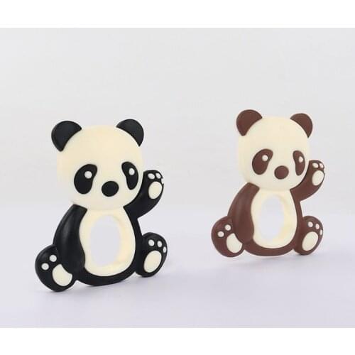 Baby Teether Animal Silicone Beads Chew Charms Food Grade Silicone Teether Toy 97BC