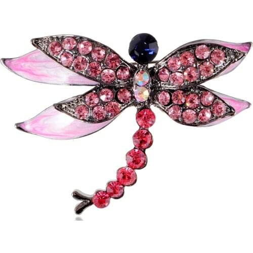 Броши стрекоза на одежду Feinuhan China At AliExpress