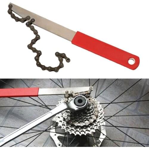Freewheel Wrench Non-slip Labor-saving Long Handle Premium Cassette Sprocket Removal Tool for MTB