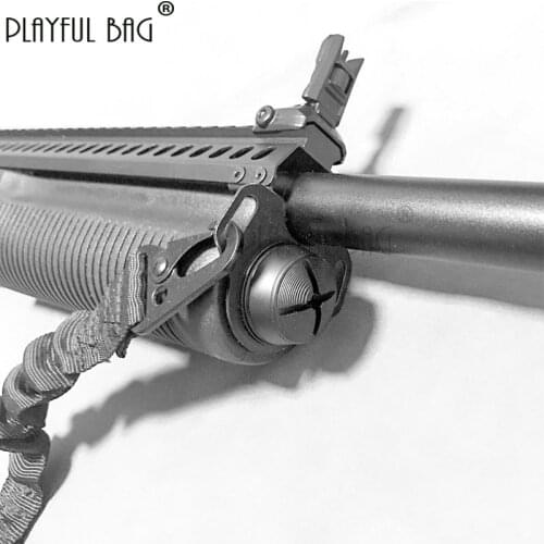 PB Playful bag Outdoor sport AKA M870 rage tactical handguard Rear support transfer R1 gel ball gun accessory CS DIY toy OA32S