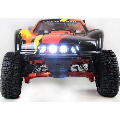 RC Front Lamp/Tail lights Led Controller system For Losi 5ive-T 5T ROVAN LT 4WD SCT LOSB0019 DDT KM X2