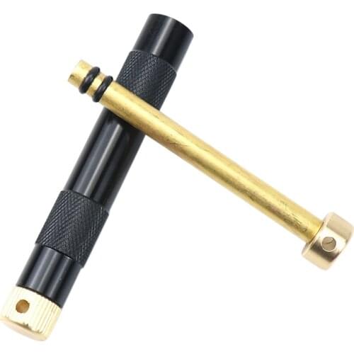 Outdoor Cooking Blow Piston Fire Starter Tube Portable Camping Fire Pipe Emergency Survival Tools Fire Starter Tube Camping