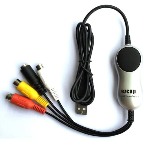 Old USB2.0 Video audio capture card converter from VHS, Hi8, Camcorder, DVD to digital for Windows 7 8 10,Arcsoftshowbiz sofware