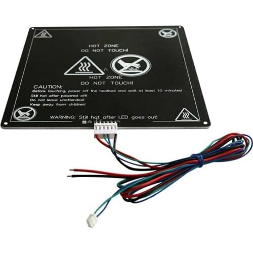 MK3 Professional Heated Bed 12V Heatbed 3D Printers Parts Heat Aluminum Plate Portable 3MM PCB Board Accessories