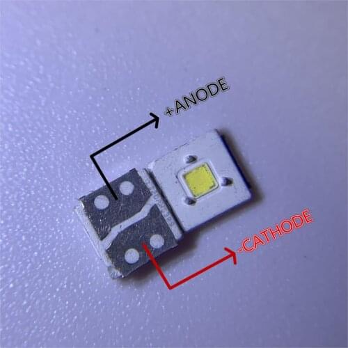 500PCS LUMENS LED Backlight Flip-Chip LED 2.4W 3V 3535 Cool white 153LM LCD Backlight for TV TV Application