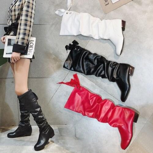 Syflyno Women's High Boots