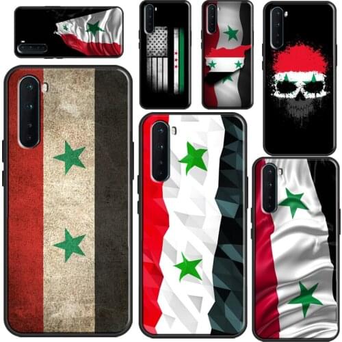 Syria Flag Case For OPPO Realme C3 C11 C15 C21 GT 7i Q3 6 7 8 Pro Case For OnePlus 9 Pro 8 Nord 8T 7T